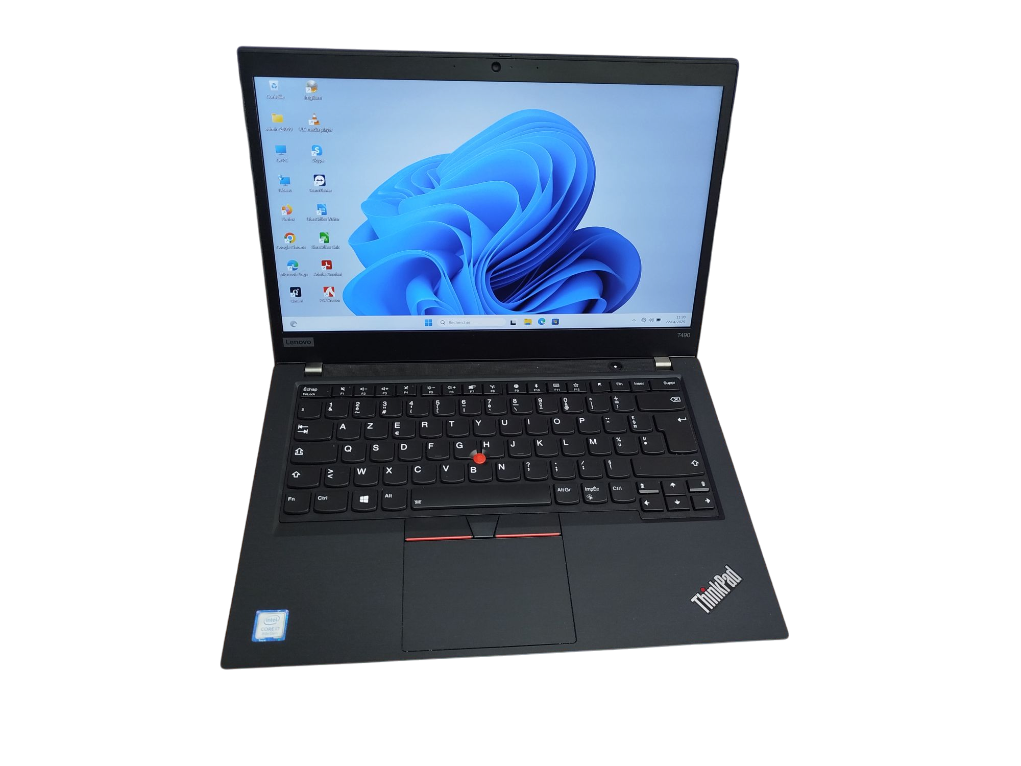 LENOVO T490 - Core i5 8th Gen - 1.6 GHz - 256 GB M2 SATA - 16 GB RAM - 14"