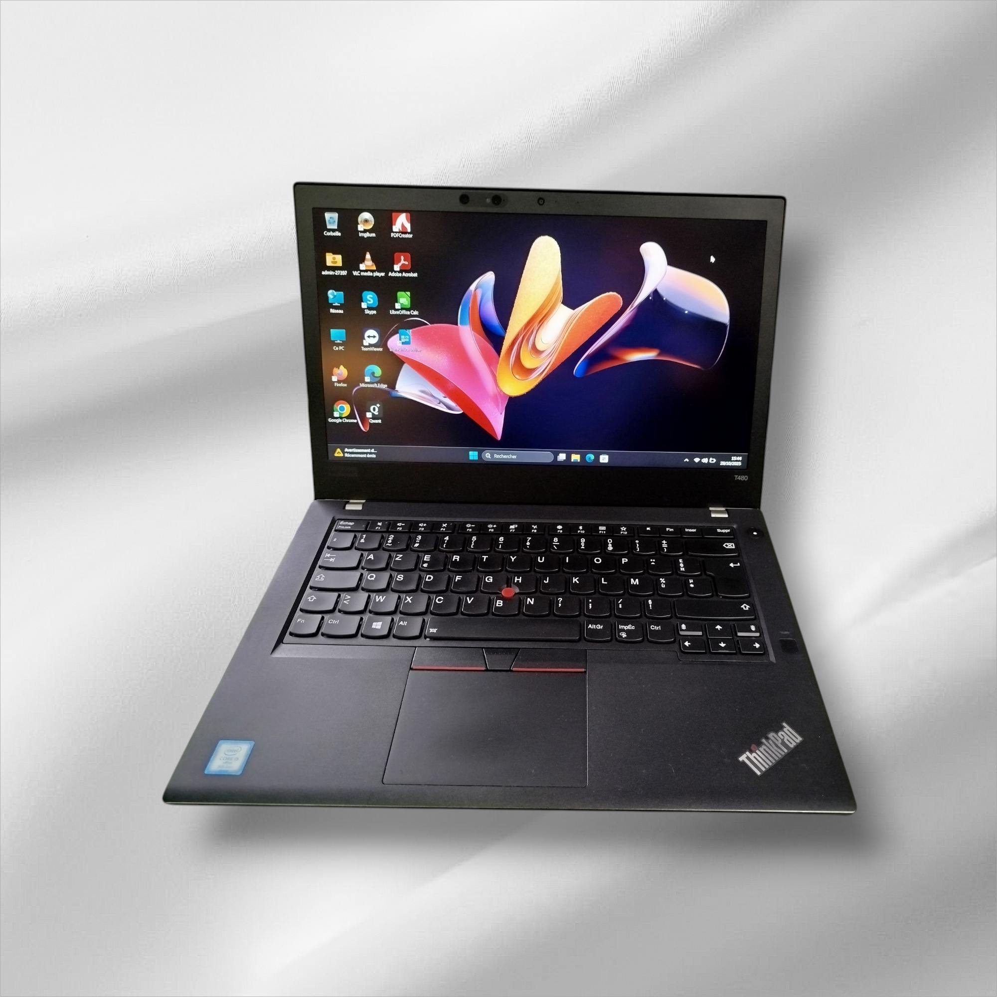 LENOVO T480 - Core i5 8éme Gén - 1,7 GHz - 256 Go SSD - 8 Go RAM - 14"