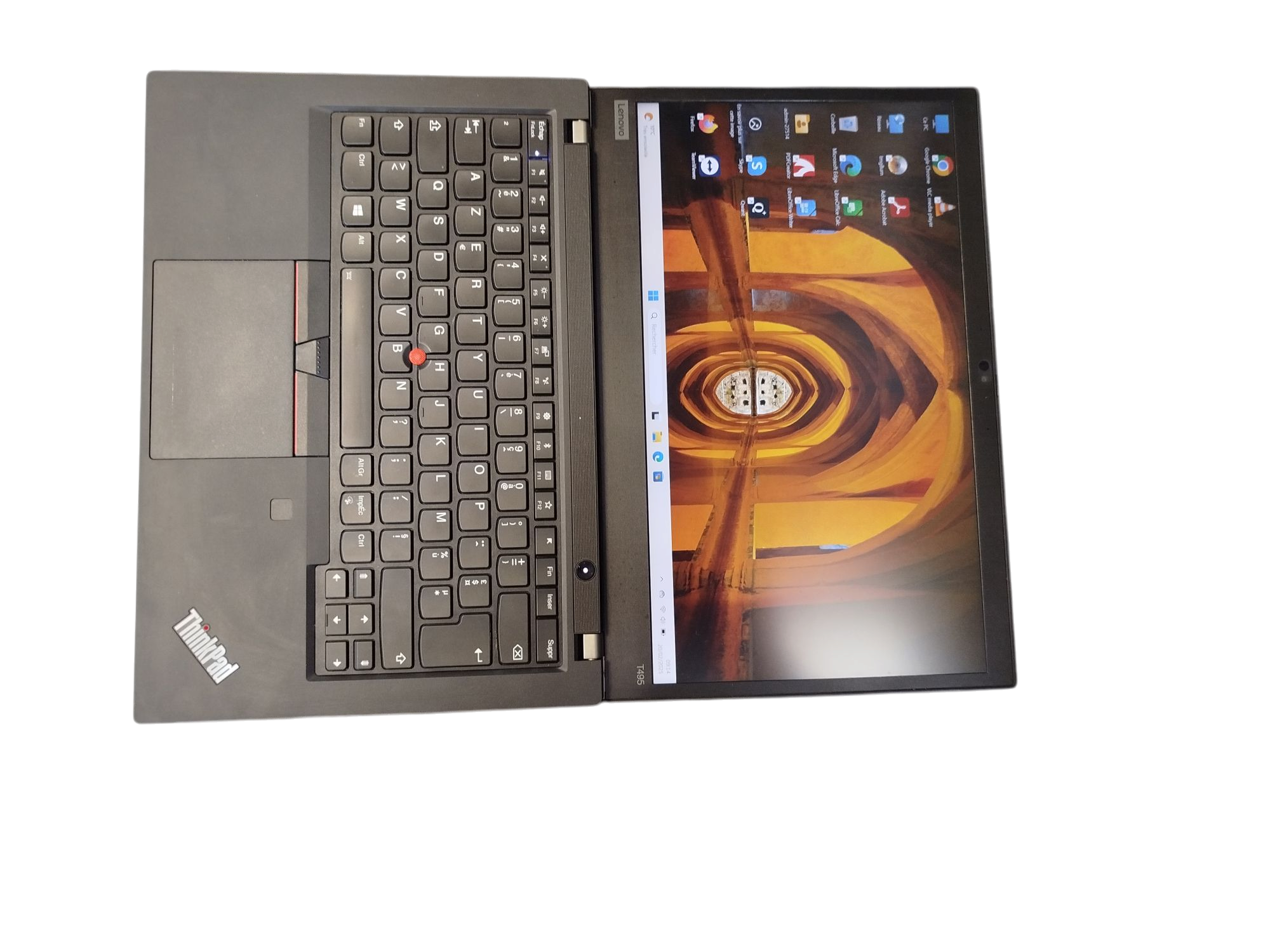 Ordinateur portable reconditionné Lenovo T495 - Actif Azur