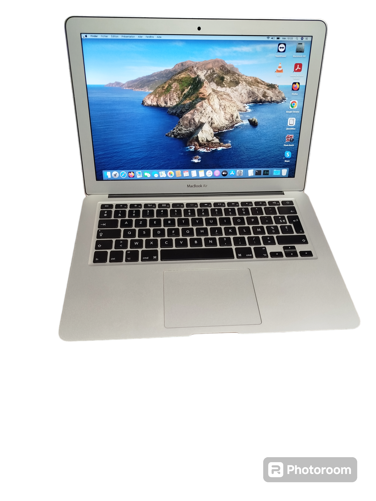 MacBook Air MI- 2012- Core i5 - 1,8 GHz -  256 Go SSD - 4 Go RAM - 13,3 "