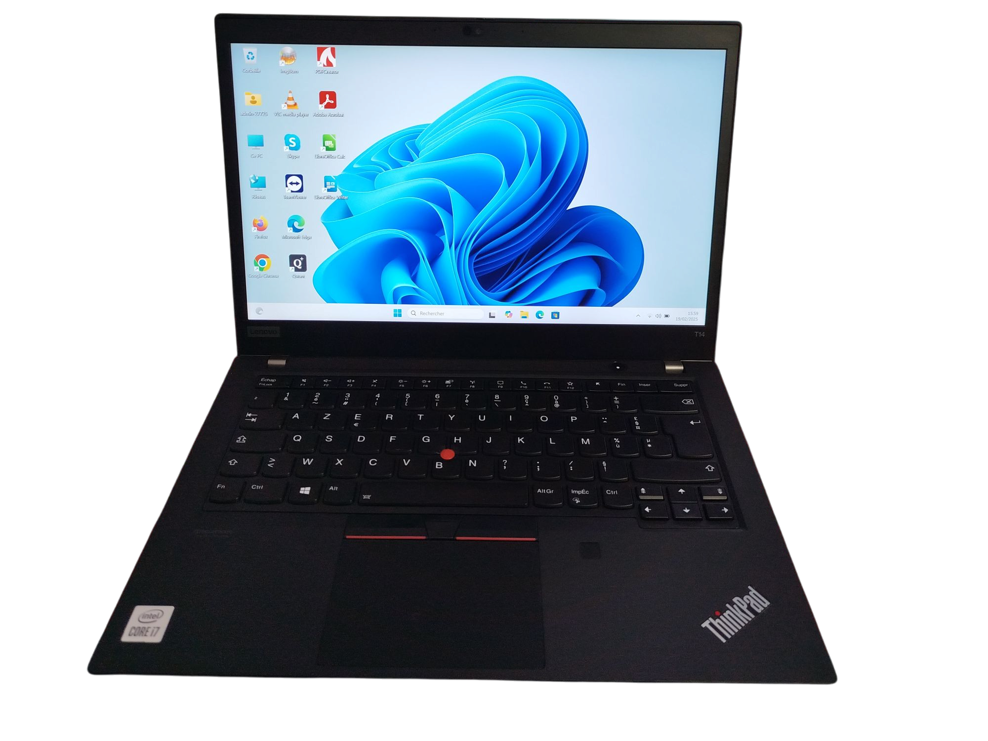 LENOVO T14 - Core i7 10ème Gén - 1,8 GHz - 512 Go SSD - 32 Go RAM - 14"