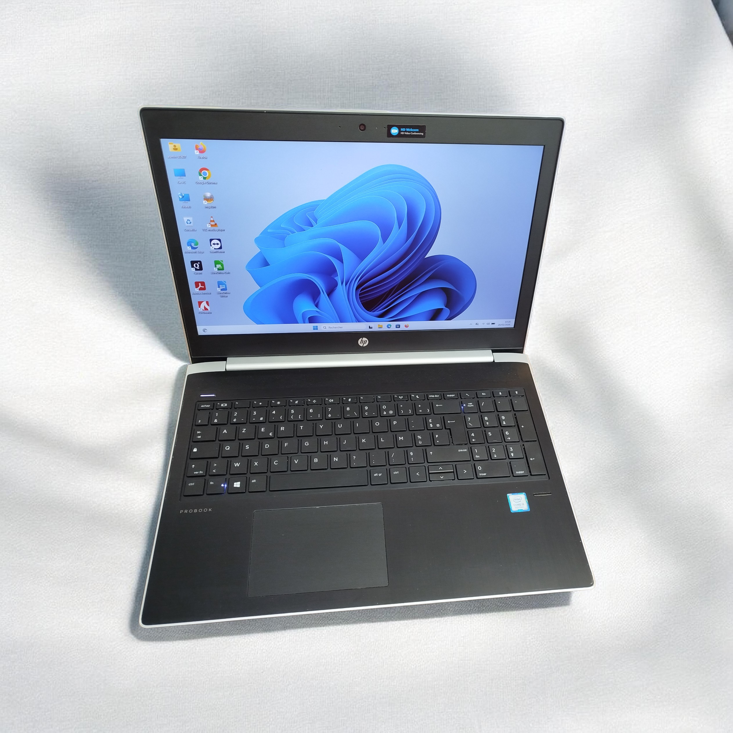 HP PROBOOK 450 G5 - Intel Core I5 8ème Gén - 1.6 GHz - 256 Go M2 SATA - 8 Go RAM  - 15.6"